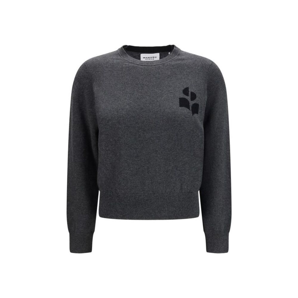 Marant Etoile Gray Wool Oves Aries Women's Sweatshirt